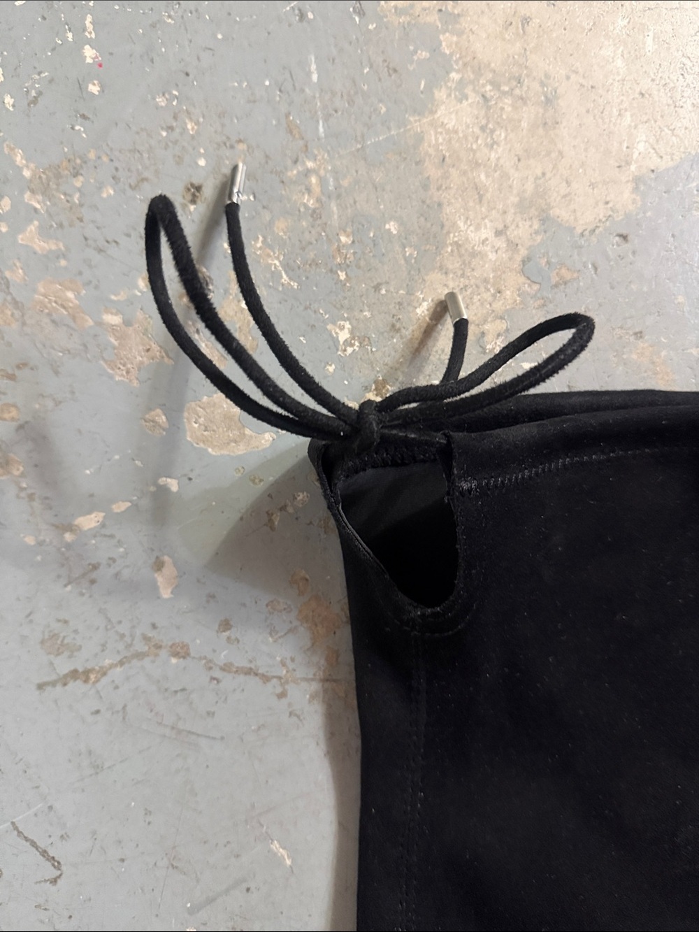 Call It Spring Black Over-the-Knee Suede-Look Boots, 8 - Picture 10 of 12